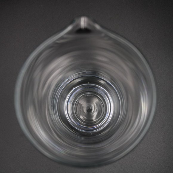 Belvedere Vodka Etched Clear Glass Crystal Martini Cocktail Pitcher 11in Barware - Picture 7 of 9